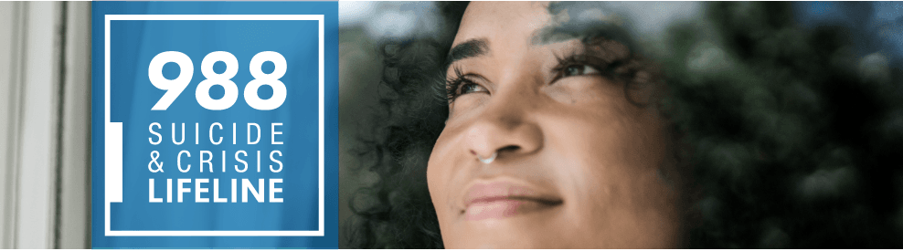 988 Suicide and Crisis Lifeline logo